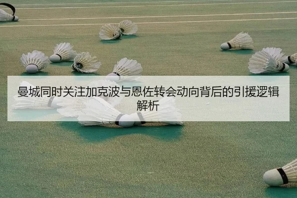 曼城同时关注加克波与恩佐转会动向背后的引援逻辑解析